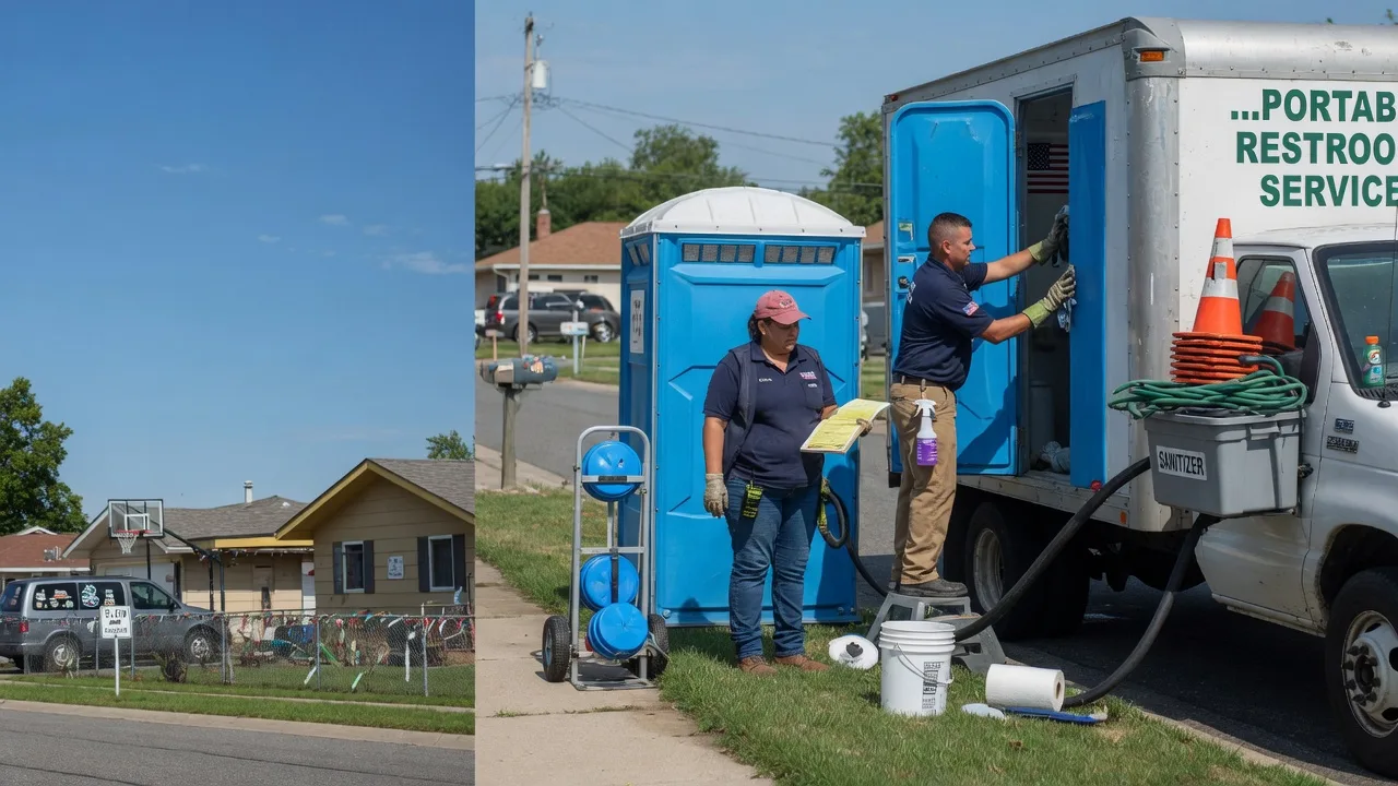 Portable Toilet Rental in Middletown, IL near me